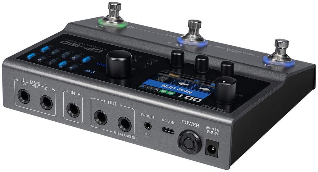 Valeton GP-180, Pedal Multi-efeitos
